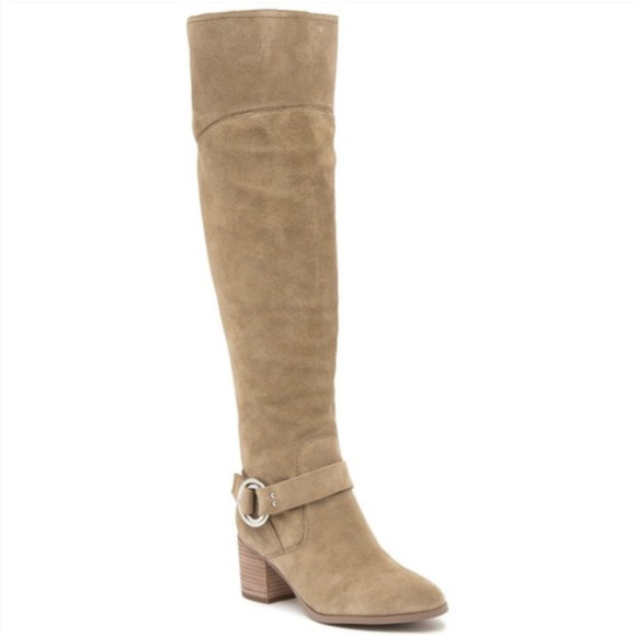 Marc Fisher Shoes - Marc Fisher Editer Over The Knee Suede Boots Size 9.5